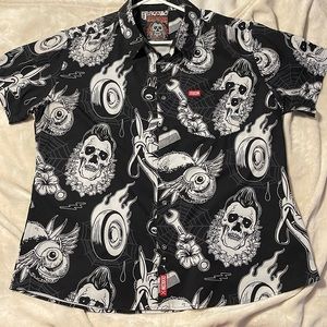 Dixxon flannel Rat Rod Women’s 2X